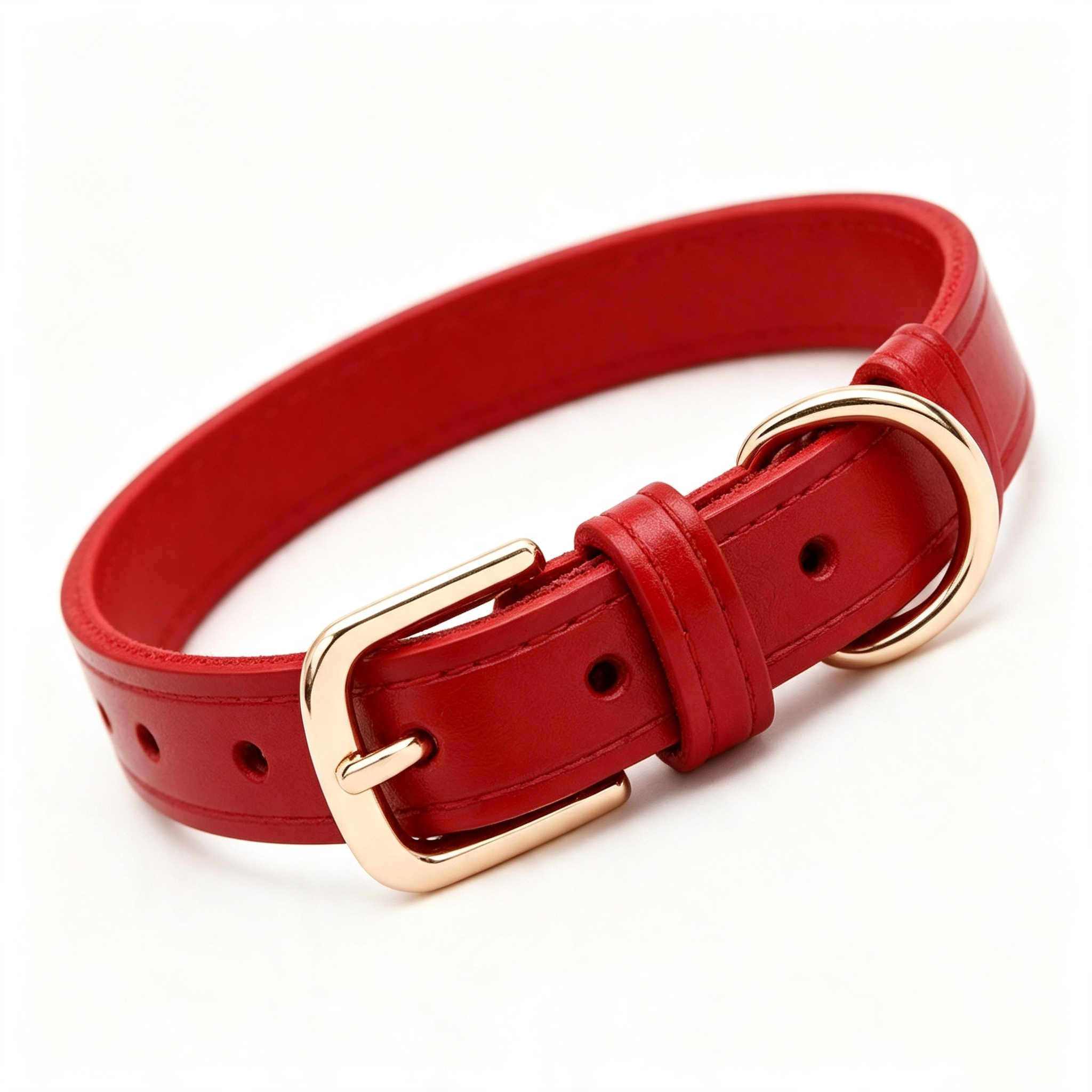 UIK Pear Blossom Wine-Red Dog Collar